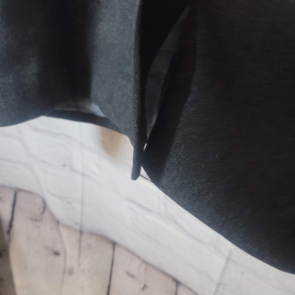 Gap Blazer Mens XL Tall Gray Herringbone Cotton Blend Sport Coat Jacket Denim - Picture 8 of 13